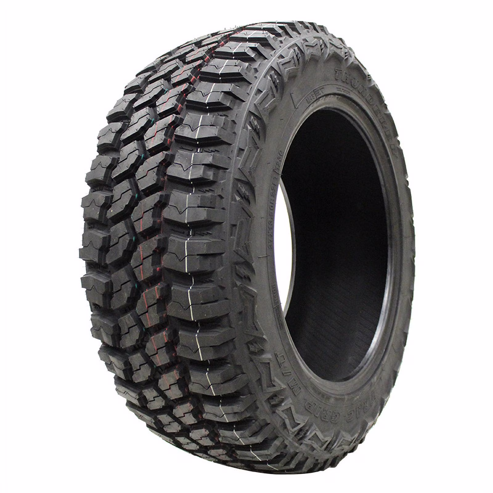 Set of 4 Trac Grip M/T R408 LT265/70R17 121Q E Tires