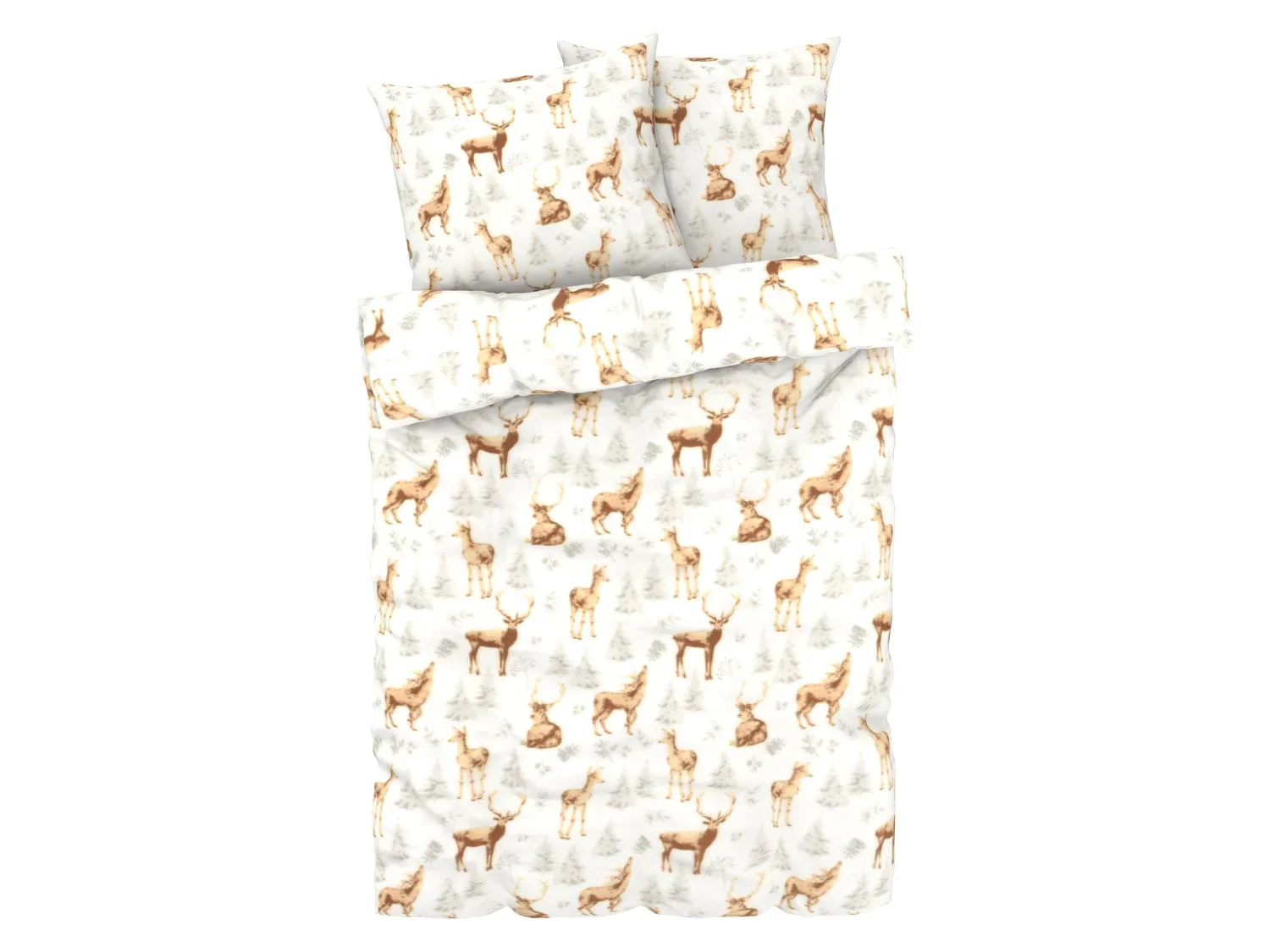LIVARNO home Parure de lit en polaire, 260 x 240 cm
