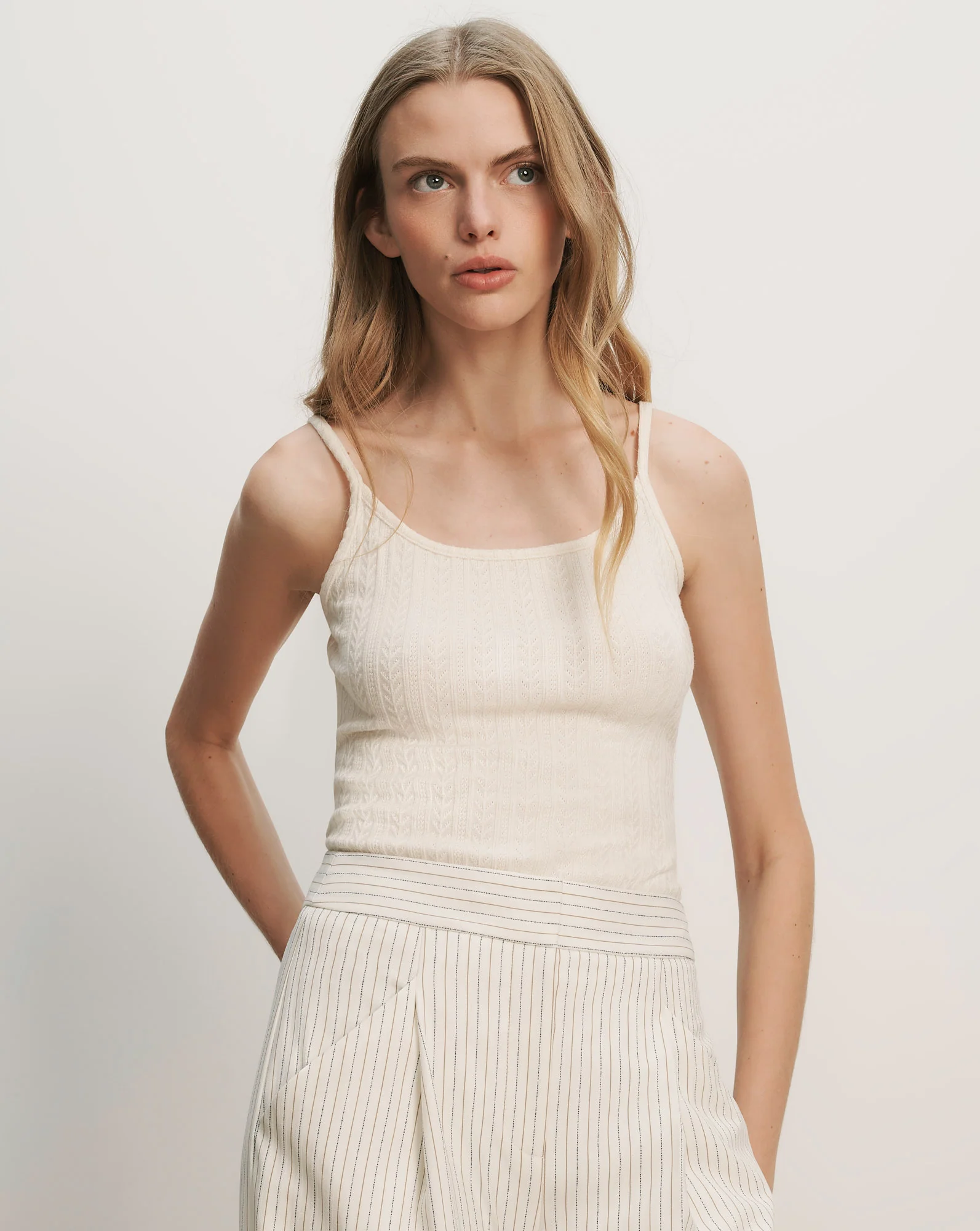Brodier Knit Tank Top