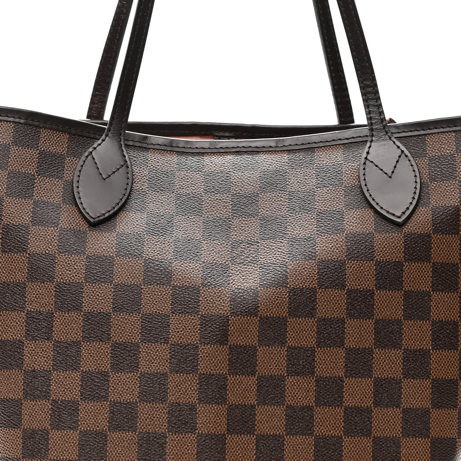 Damier Ebene Neo Neverfull MM Rose Ballerine