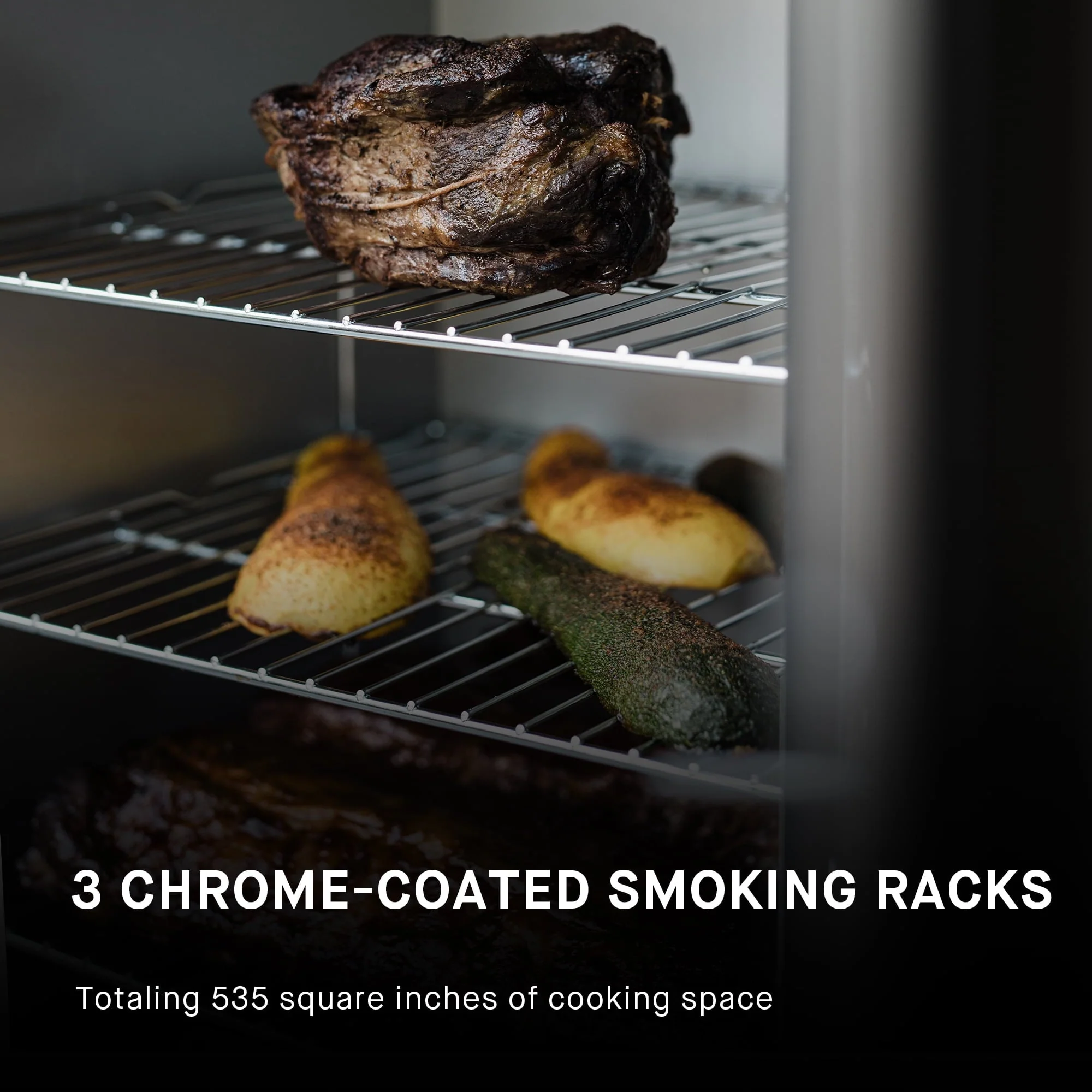 Masterbuilt 30 inch Analog Electric Smoker in Black Image 6