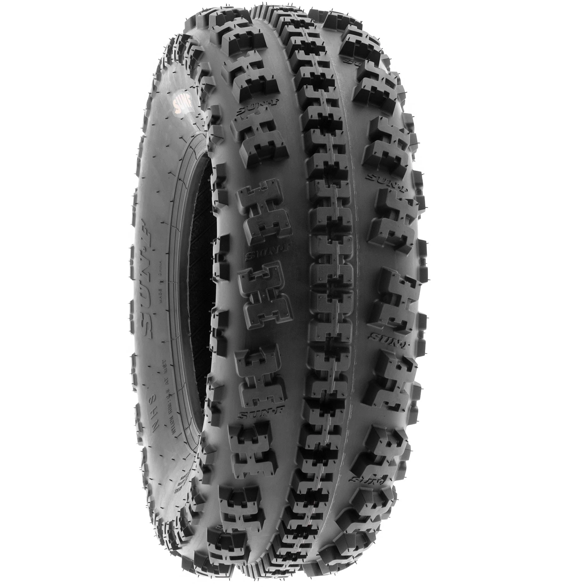Sunf All-Terrain ATV UTV Tires 22x7 - 10 & 20x10 - 9 6 PR A027 (Complete Full Set of 4)