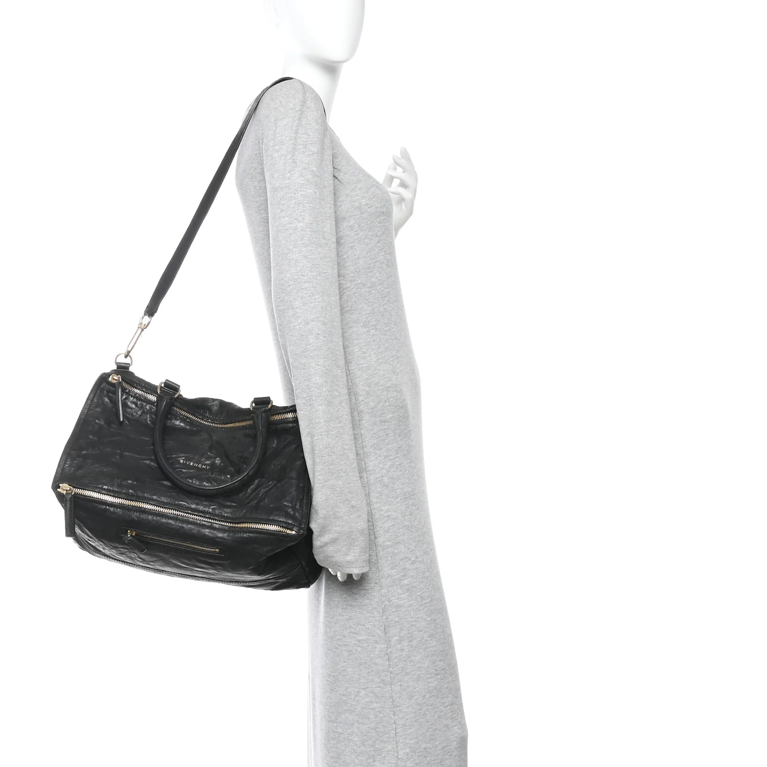 Tumbled Sheepskin Large Pandora Black
