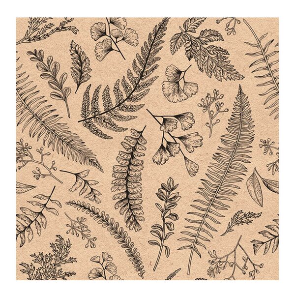 Serviett 33x33 cm 20 stk Leaves & Herbs