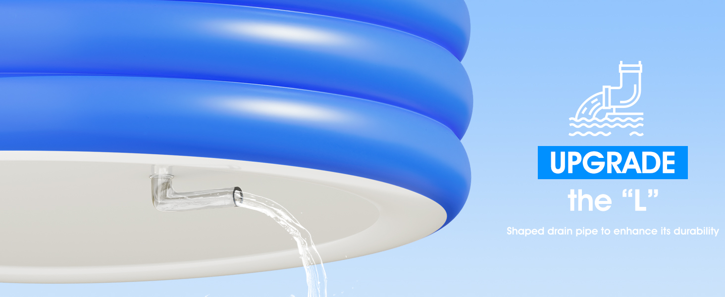 Inflatable Pool with Canopy