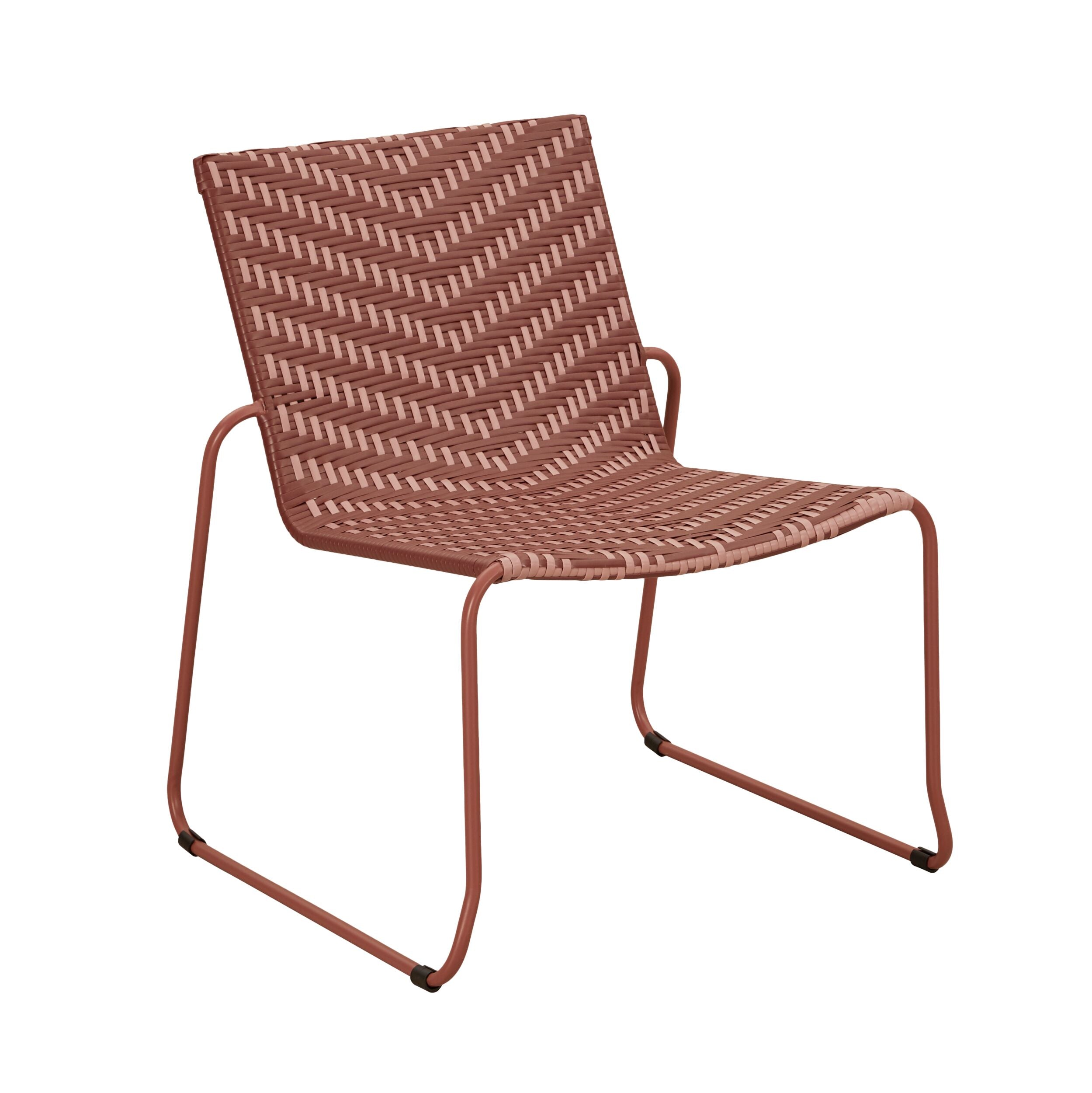 Maddie Occasional Chair Raisin/Rose Pink