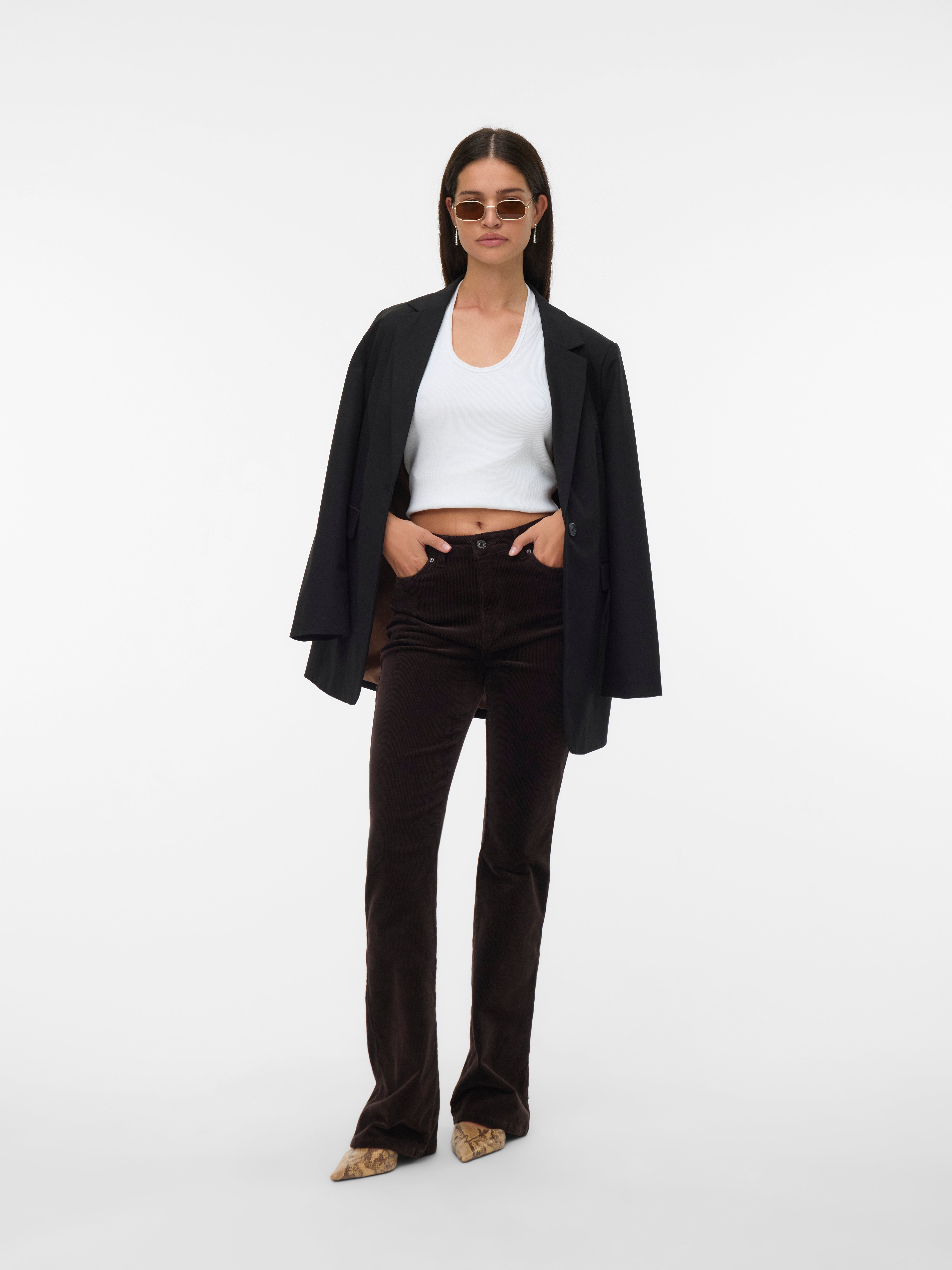 VERO MODA® VMSIGA High rise Corduroy Trousers