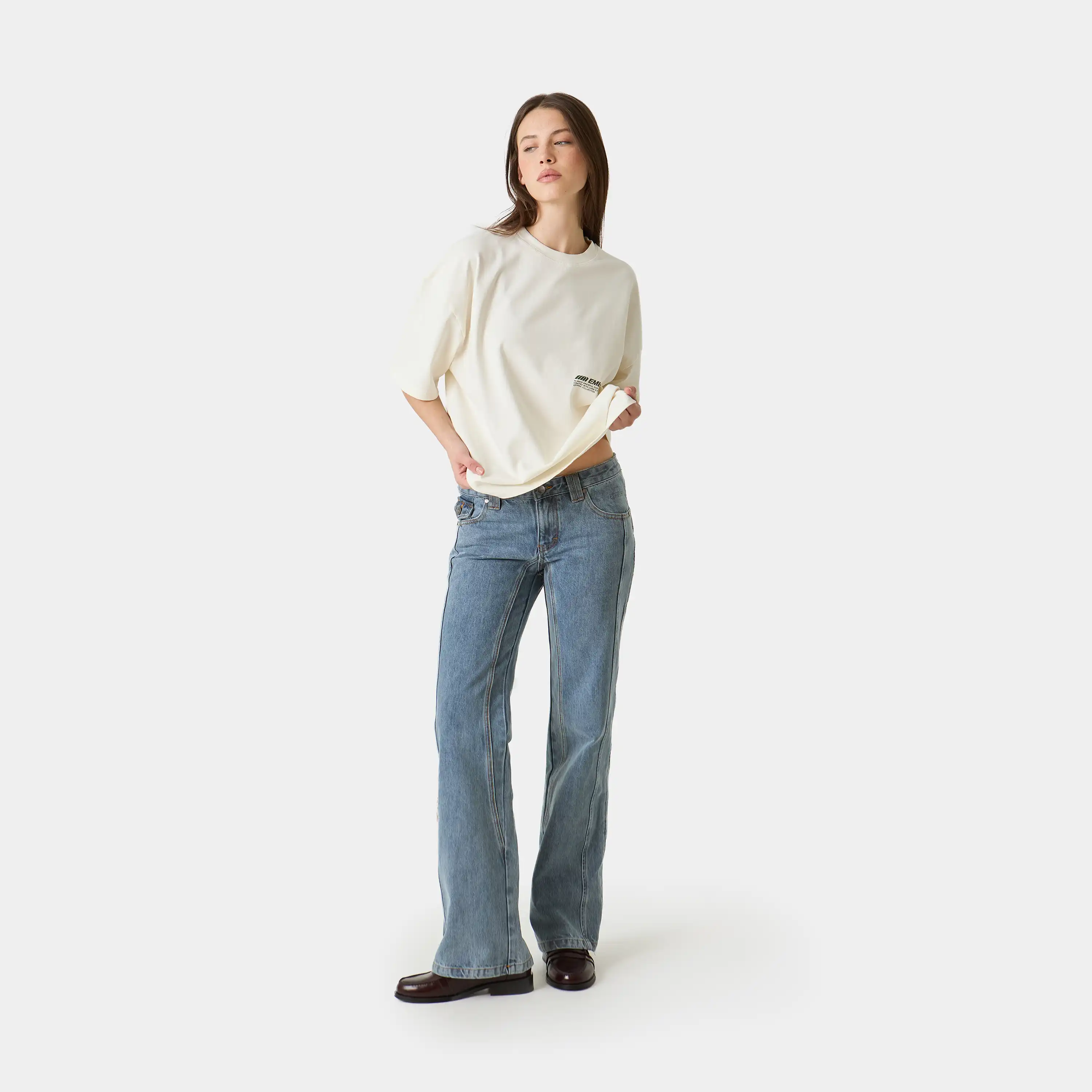 Roots Off Sand Oversized Tee