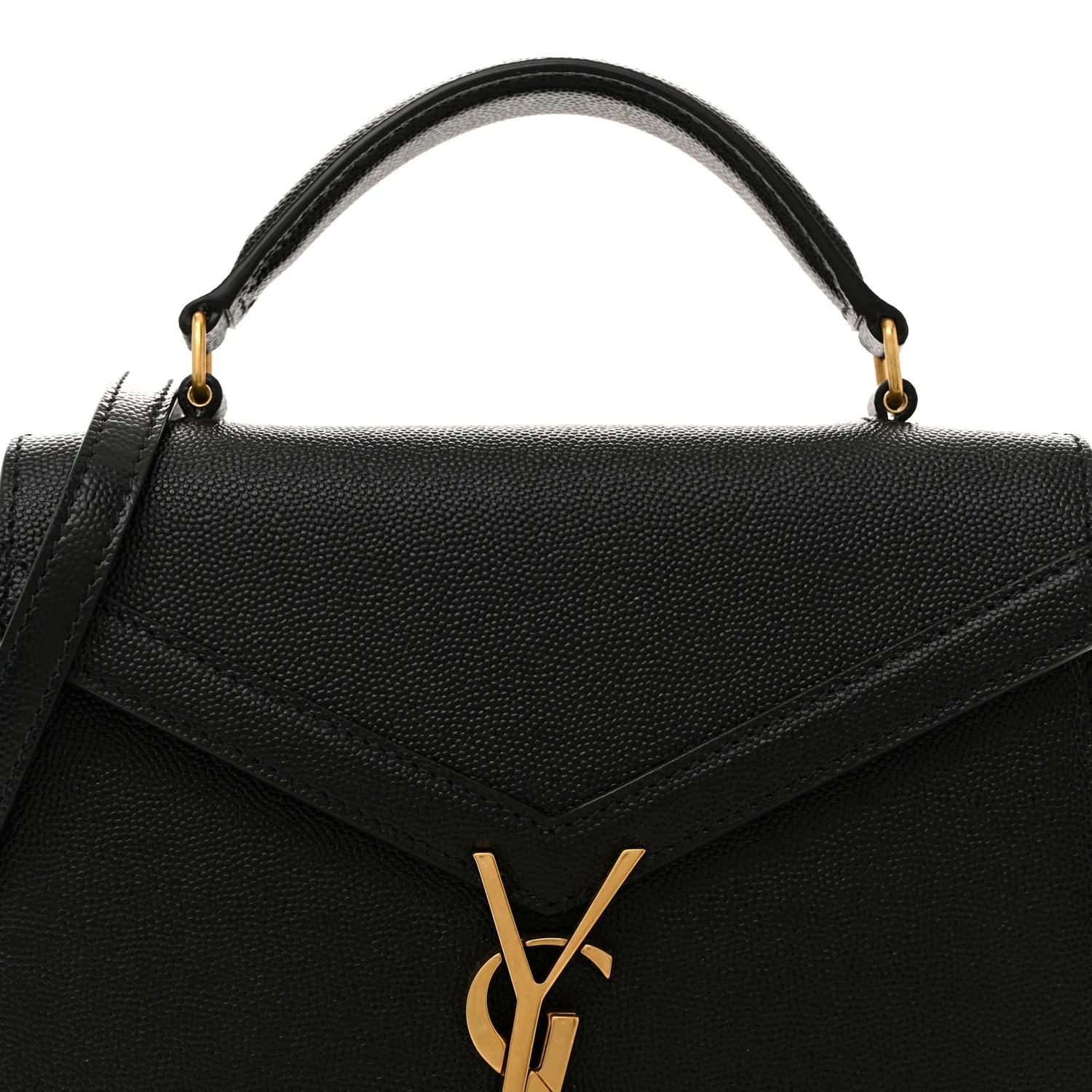 Grain de Poudre Mini Classic Monogram Cassandra Top Handle Black
