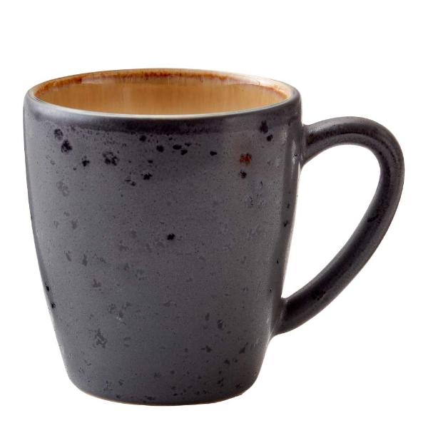 Krus 19 cl svart/amber