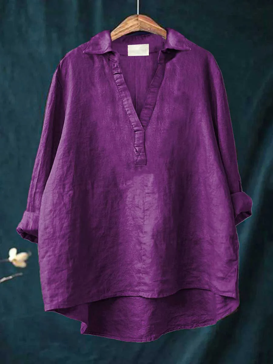 Andrea | Blouse d'été élégante Linne