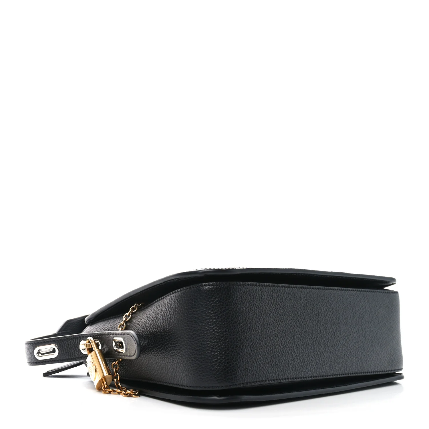 Small Classic Grain Billie Crossbody Bag Black