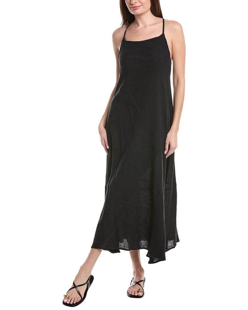 Vitamin A Mari Linen-Blend Maxi Dress Vitamin A Mari Linen-Blend Maxi Dress