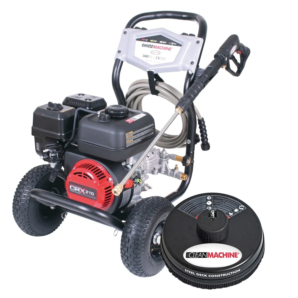 Simpson 61248 Clean Machine 2.5 GPM 3400 PSI CRX Engine Gas Pressure Washer