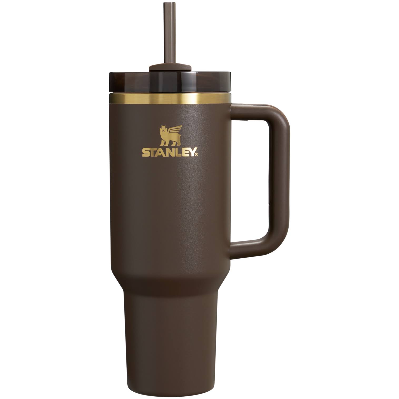 Stanley Kitchen | Stanley 40 oz Chocolate Gold Quencher Tumbler | Color: Brown/Gold | Size: Os | Giuly1's Closet