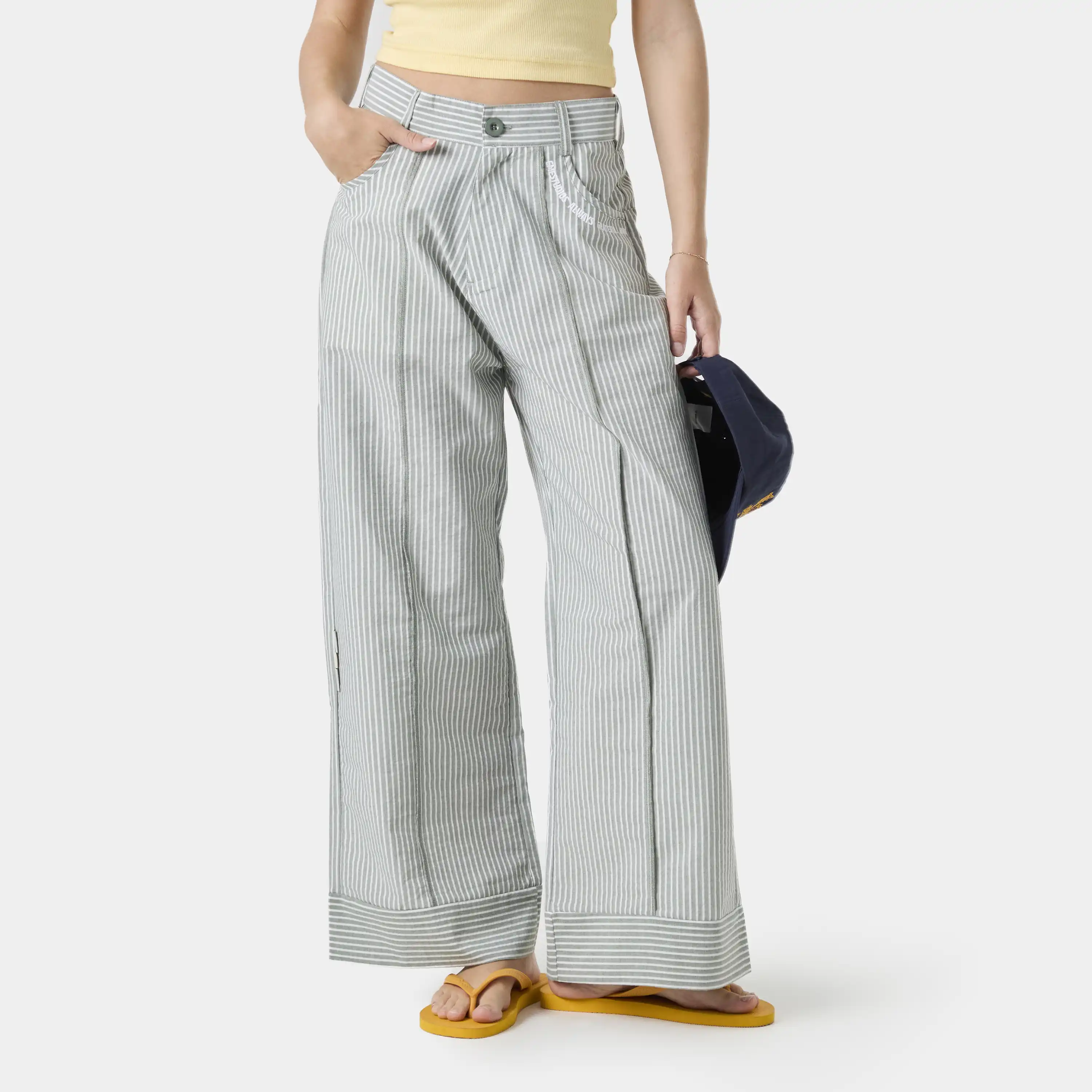 Striped Hunt Baggy Pants
