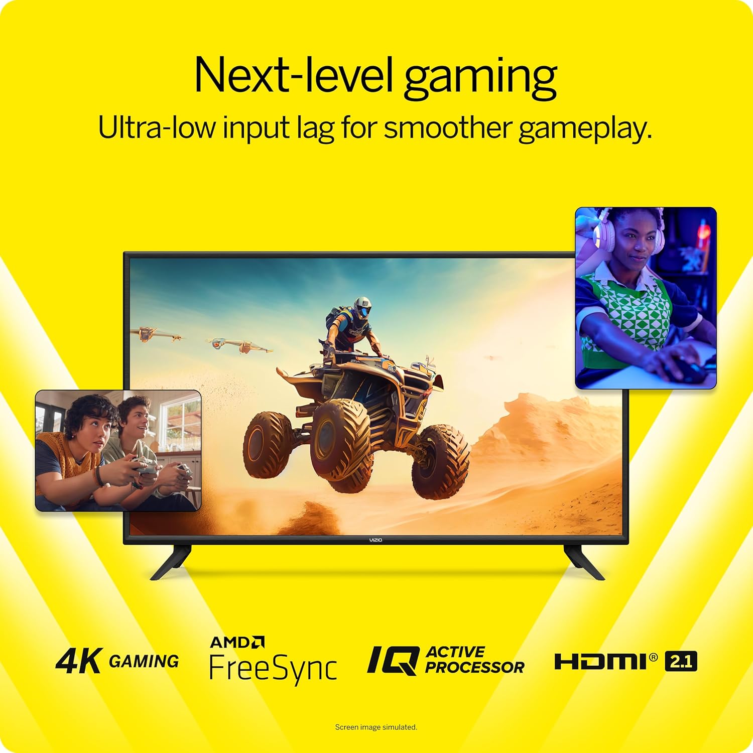 VIZIO 50-Inch V-Series 4K UHD LED Smart TV with Voice Remote  Dolby Vision  HDR10+  Alexa Compatibility  2022 Model
