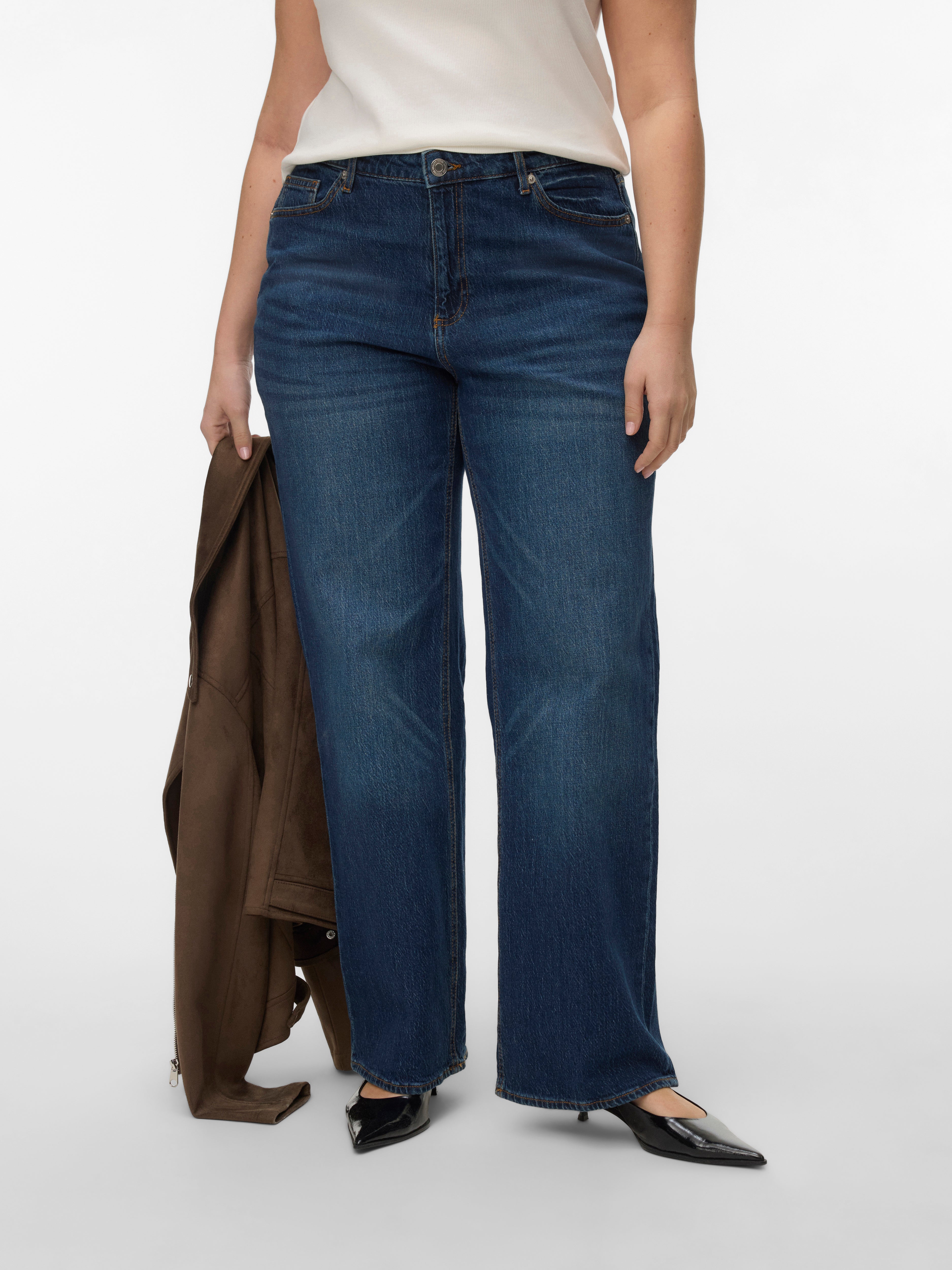 VERO MODA® VMTESSA High rise Wide Leg Fit Jeans