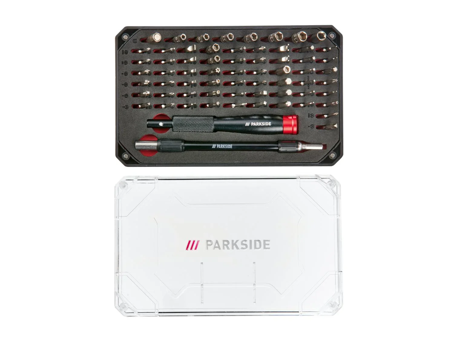 PARKSIDE Set d'outils de prcision, 66 pices