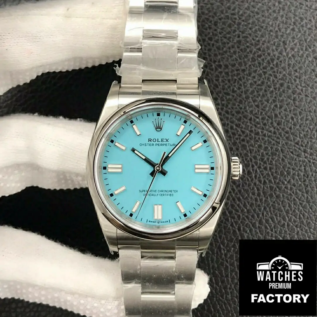Rolex Oyster Perpetual M126000-0006 36MM EW Factory Light Blue Dial