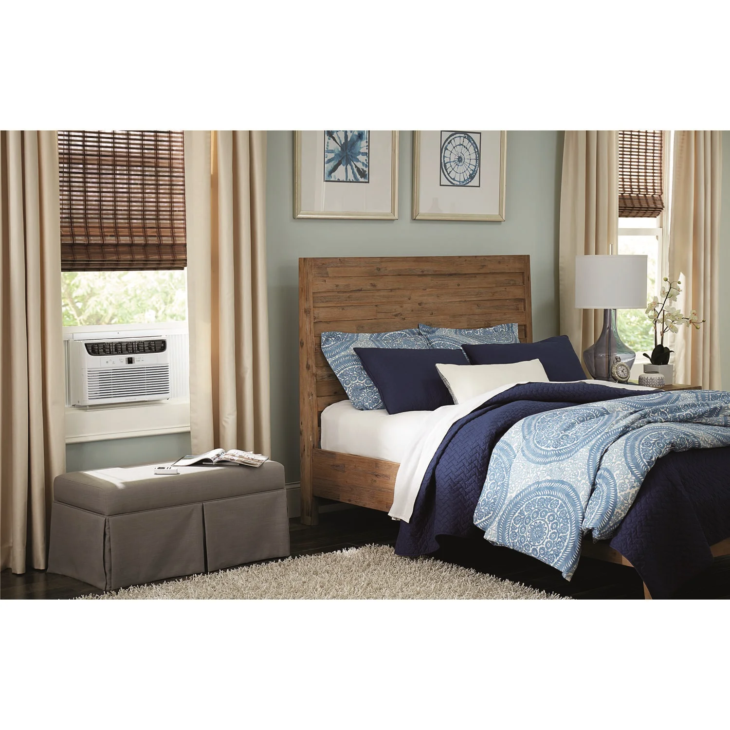 Frigidaire 8, 000 BTU 350 Sq Ft Window Air Conditioner with Remote in White, FHWC083TB1