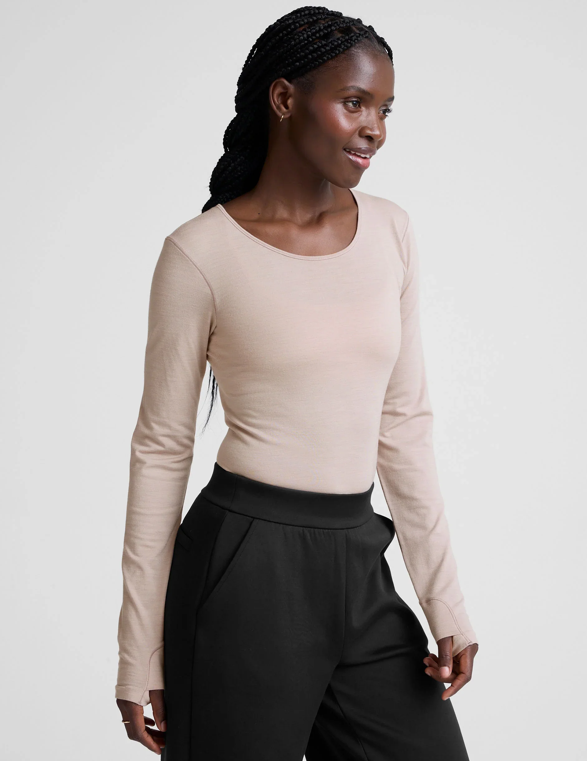 LuxeKnit Merino Wool Crewneck