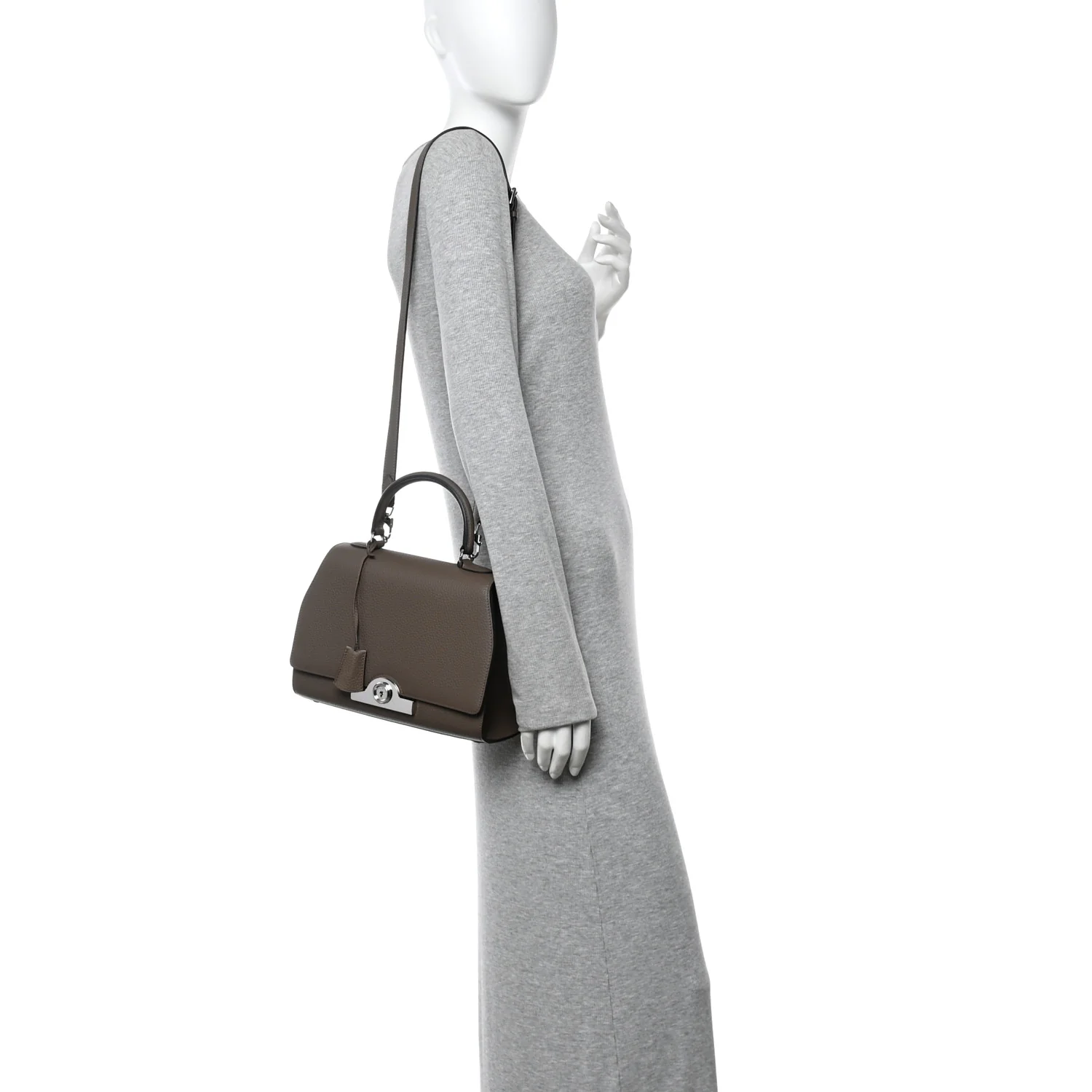 Taurillon Blush Rejane PM Taupe