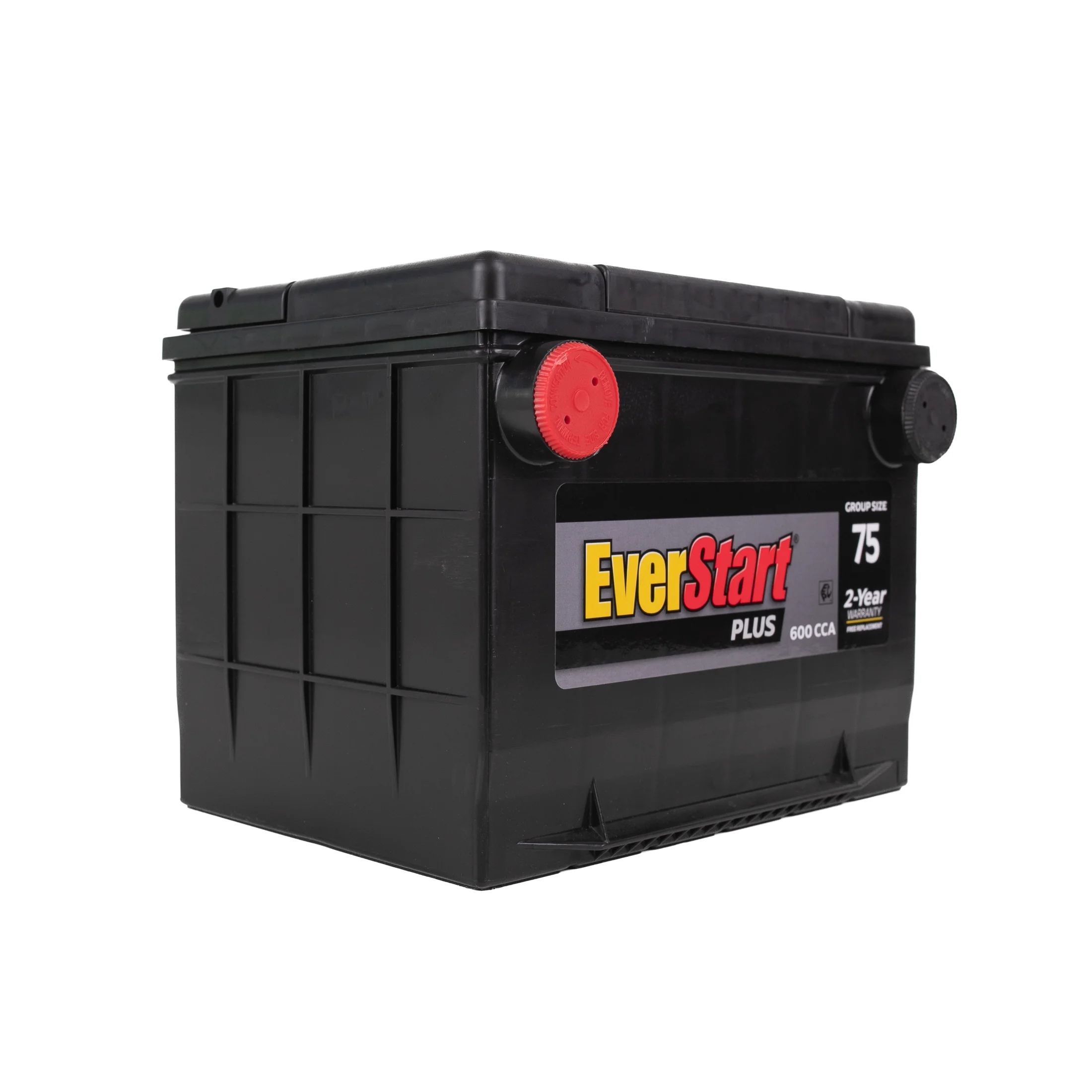 Plus Lead Acid Automotive Battery, Group Size 75 (12 Volt/600 CCA) - Image 3
