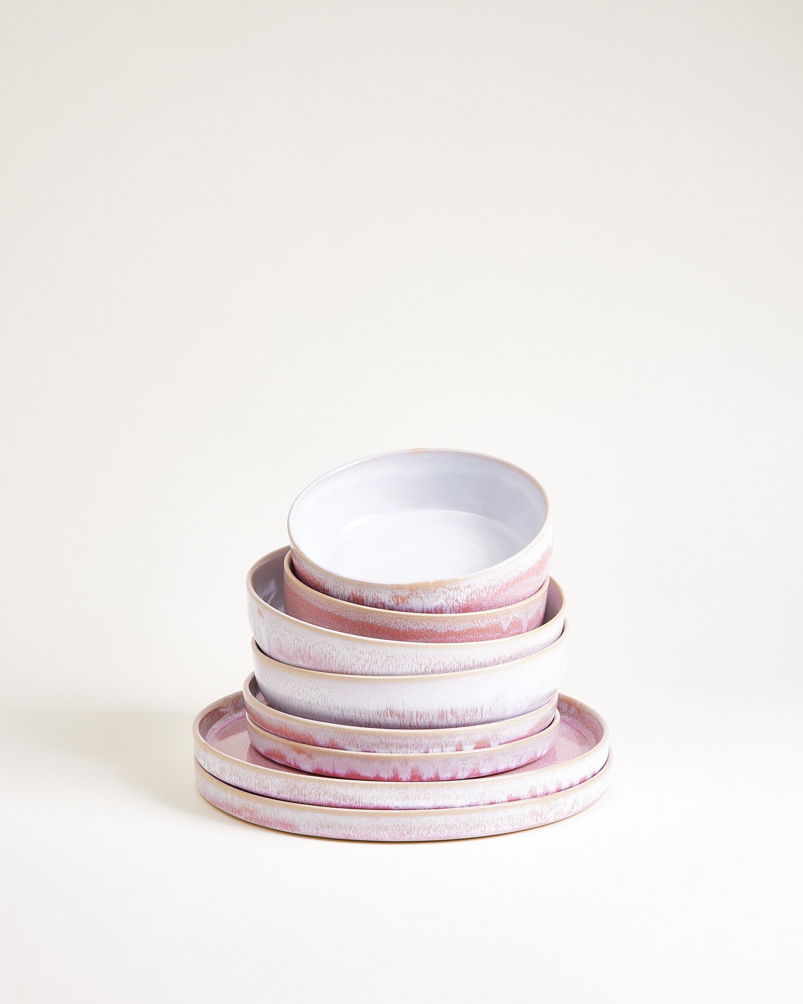 CORDOAMA - TABLEWARE SET MODERN ROSÉ 8 PIECES