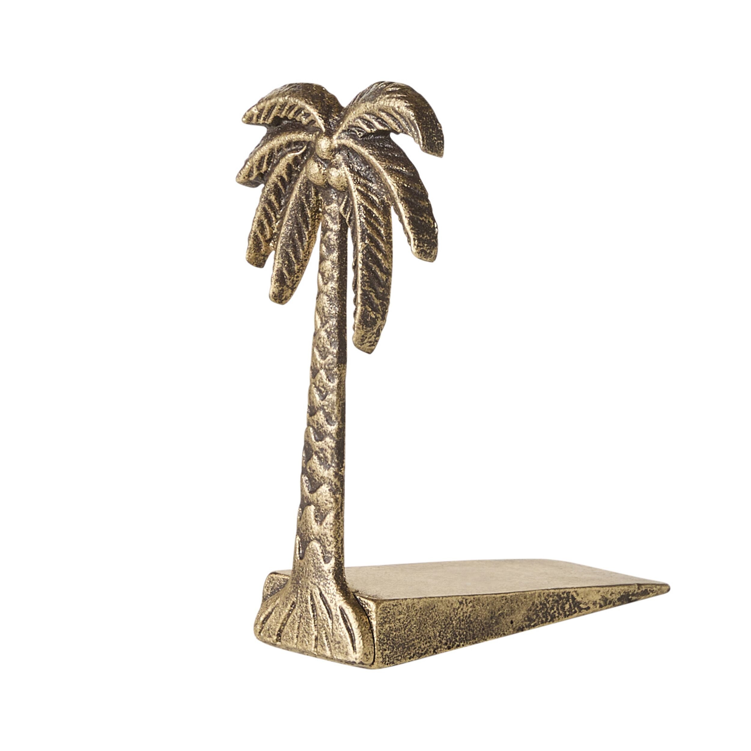 Brass Palm Door Stop