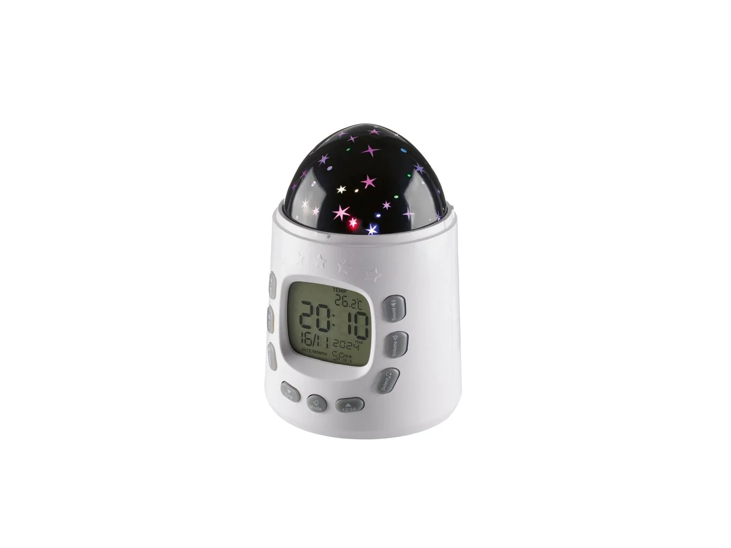 TRONIC Rveil avec projecteur ciel toil