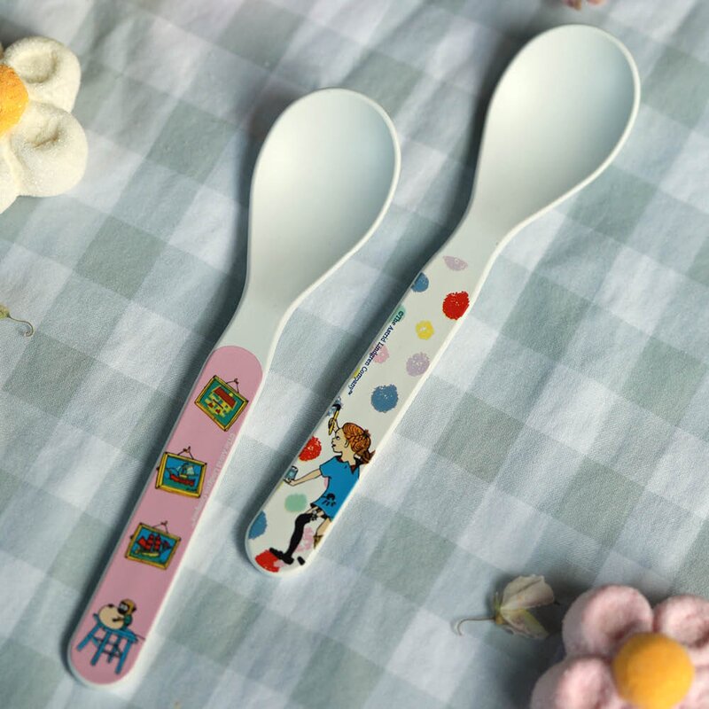 Pippi skjeer 2 stk bursdag