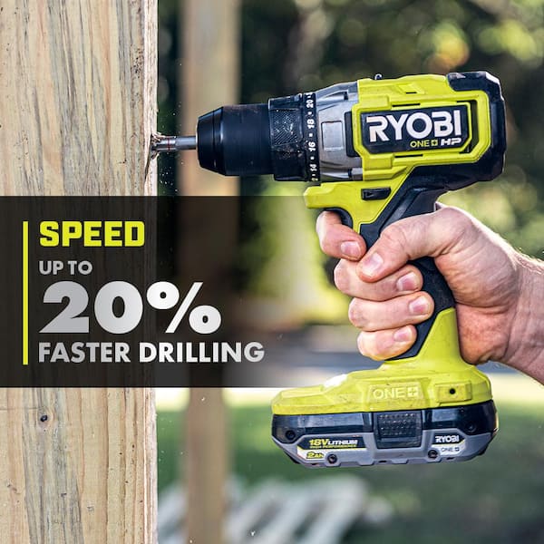 ONE+ HP 18V Brushless Cordless 3 Tool Combo Kit w/Drill/Driver, Impact Driver, 4 0 Ah Battery, Batteries, Charger Bag Image 5