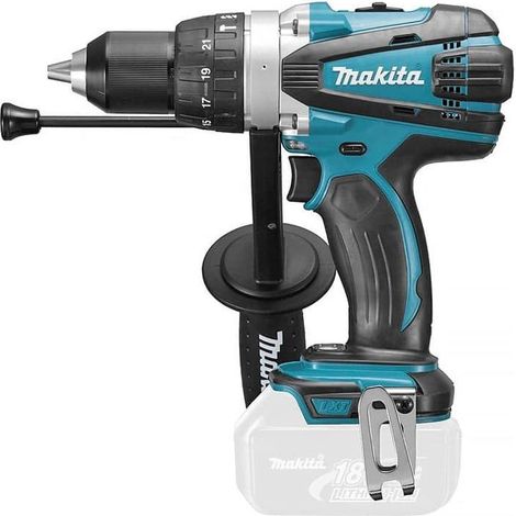 Makita – Perceuse à percussion 18V LXT avec 2 batteries 3.0Ah – Moteur Brushless – Couple élevé pour perçage béton – Coffret MAKPAC — vue 3
