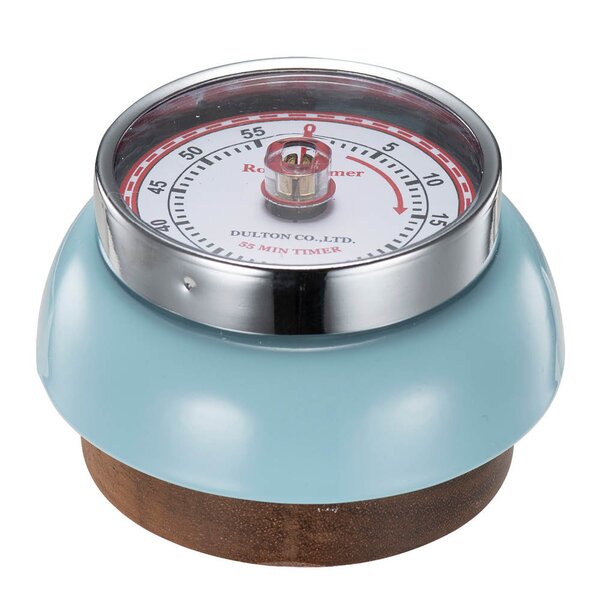 Dulton timer Ø7 cm lys blå