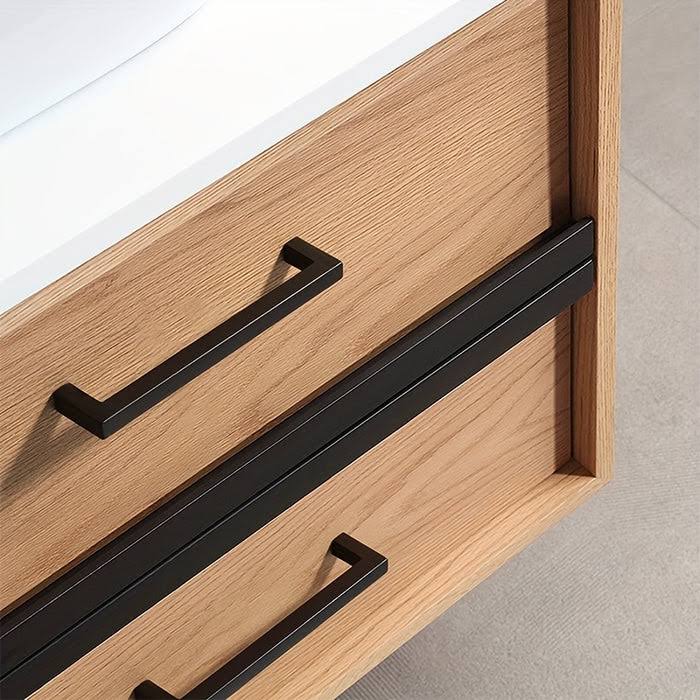 Goldenwarm Black Cabinet Handles Black Drawer Cabinet Pulls Square Bar Kitchen Cabinet Hardware
