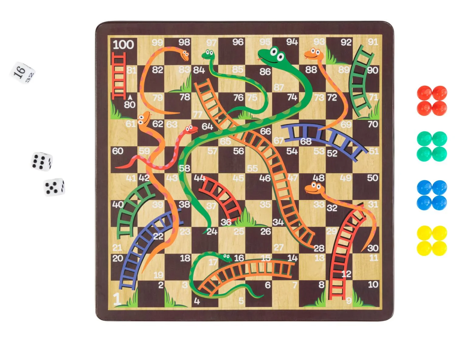 Playtive Coffret de 10 jeux en bois