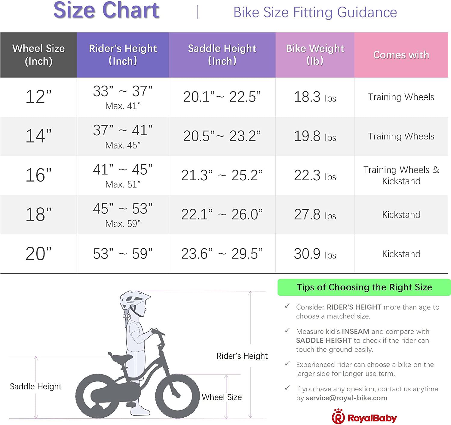Royalbaby Girls Kids Bike Star Girl 16 In. Bicycle Basket Training Wheels Kickstand Blue Child - S Cycle