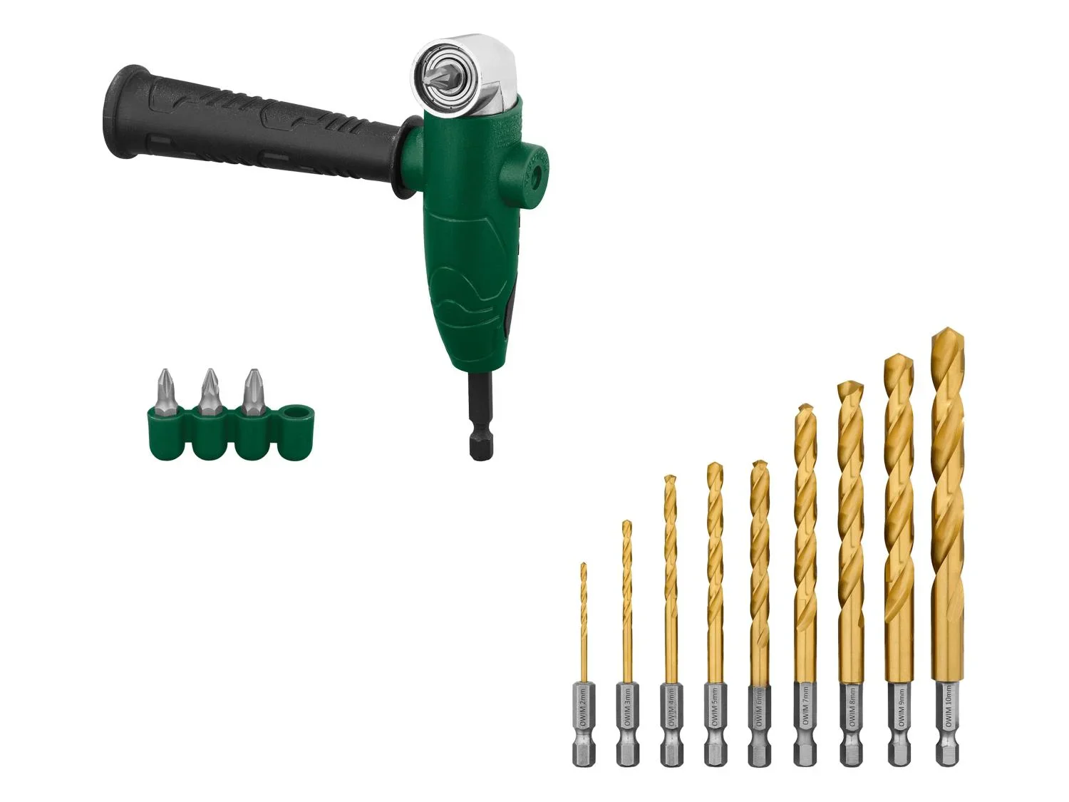 PARKSIDE Renvoi dangle pour perceuse ou Forets hlicodaux HSS