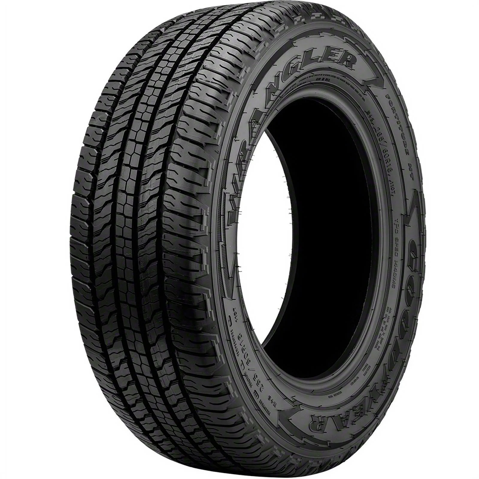 Set of 2 Goodyear Wrangler Fortitude HT 265/70R16 112T Tires