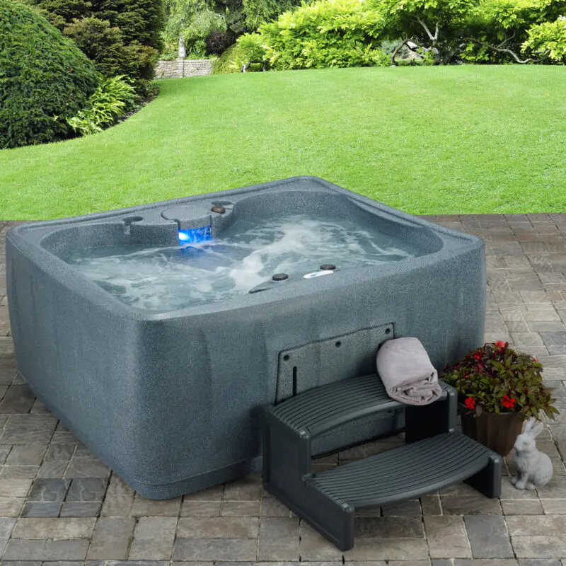 Spa Aquarest, équipé de pompes Jacuzzi® - Spa rectangulaire 4 places, 12 jets, prêt à l'emploi