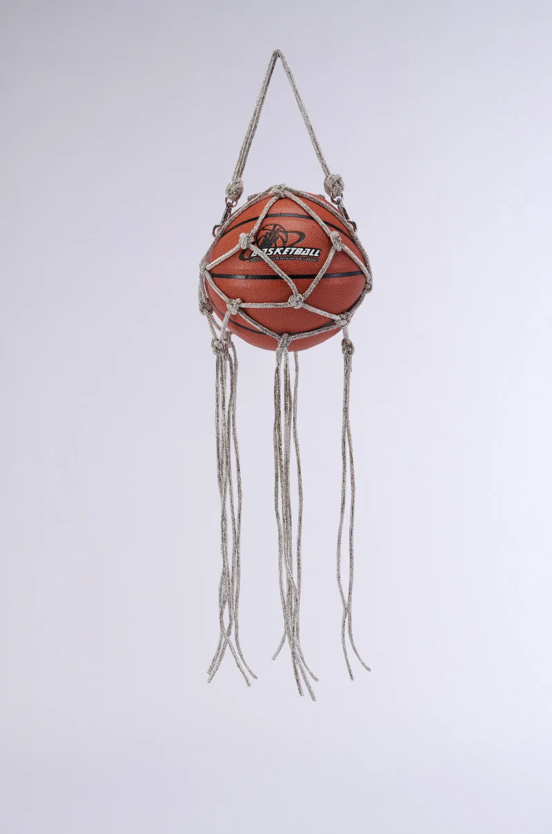 COURTSIDE BLING BASKETBALL PURSE - Akira Store