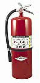 Amerex 240 Water Fire Extinguisher with Wall Bracket and Hose, Stainless Steel Cylinder, 2.5 Gal