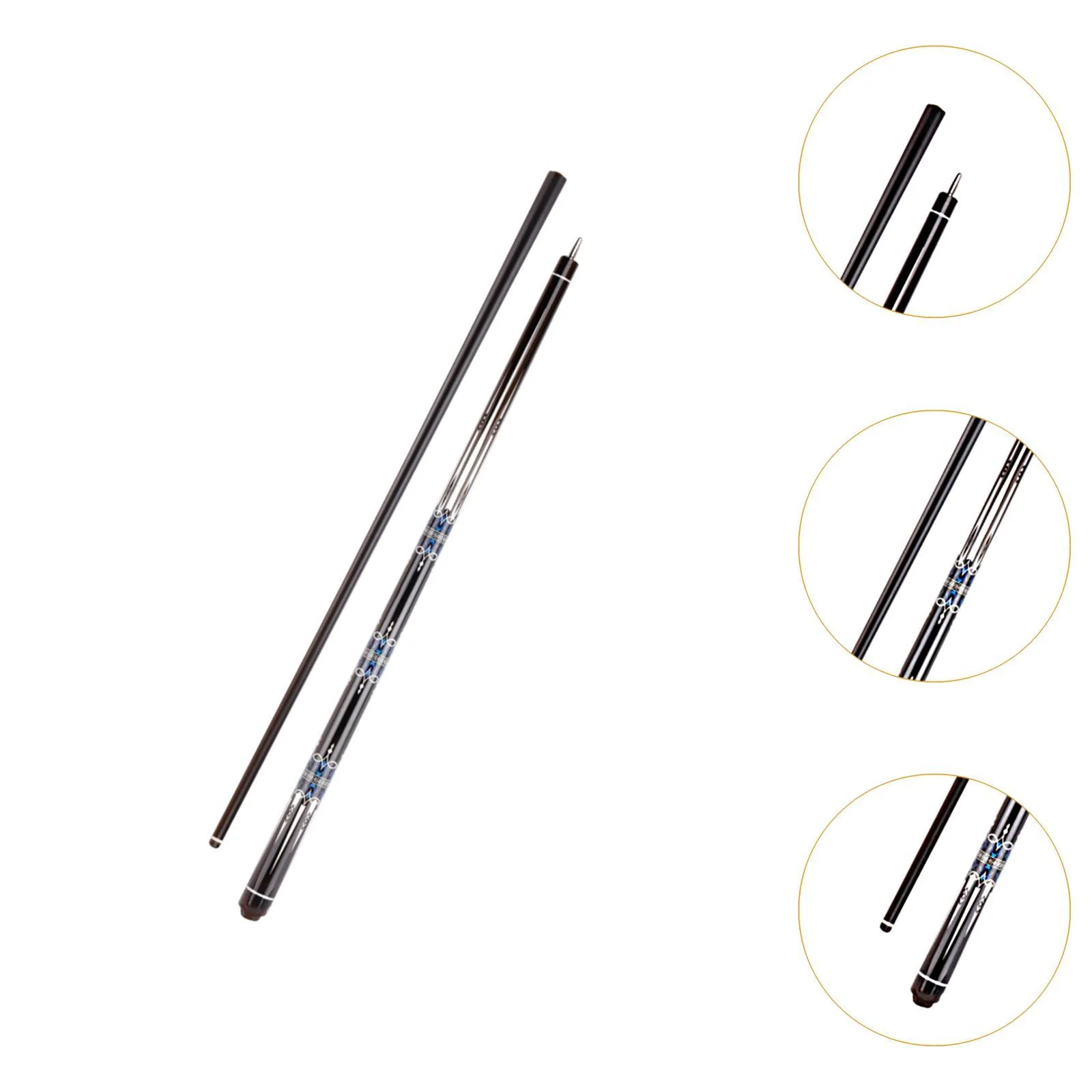 Pool Cue Carbon Fiber 58" Billiard Cue for Billiard Players Beginners Adults A(Style A) - Image 6