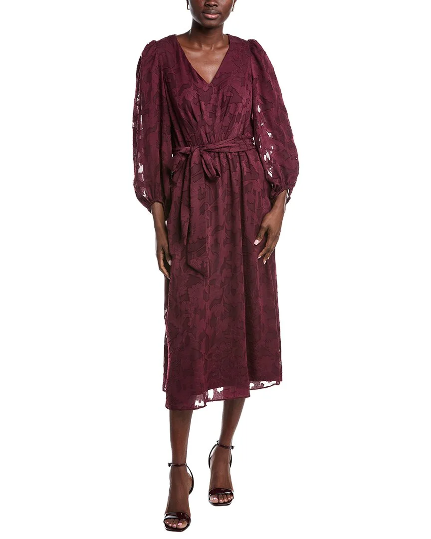 aje kindred frill midi dress Aje - Kindred Frill Sleeve Midi Dress (Size 8/12) – Goldie's