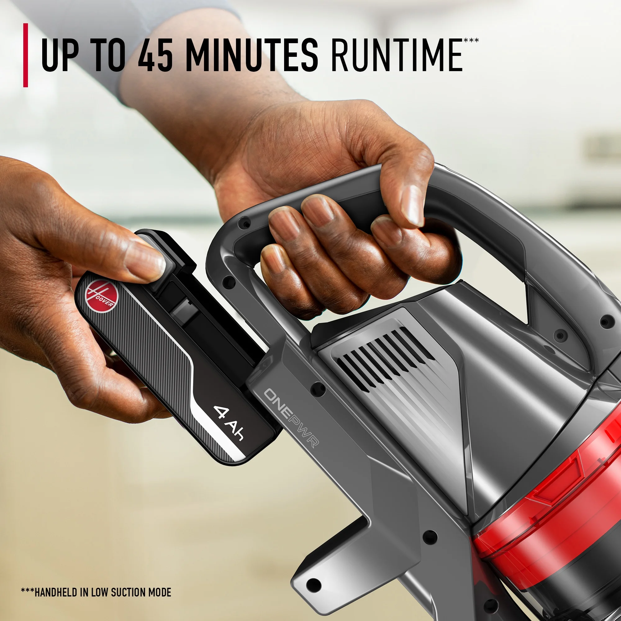 Hoover ONEPWR Emerge Pet Cordless Stick Vacuum Cleaner, for Carpet & Hard Floors, Above Floor Cleaning, All - Terrain, up to 45 Min. Run Time, BH53612V