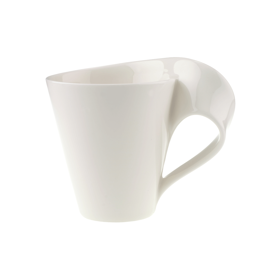 NewWave Mug set - White, Premium Porcelain