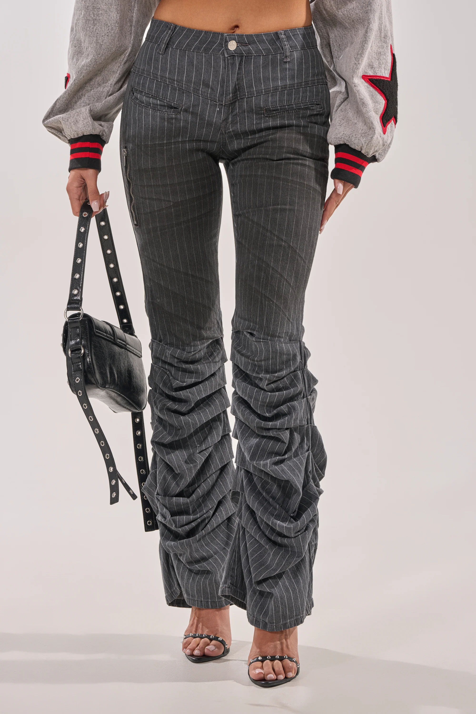 TALK TO ME STRIPE TROUSER - Akira Store