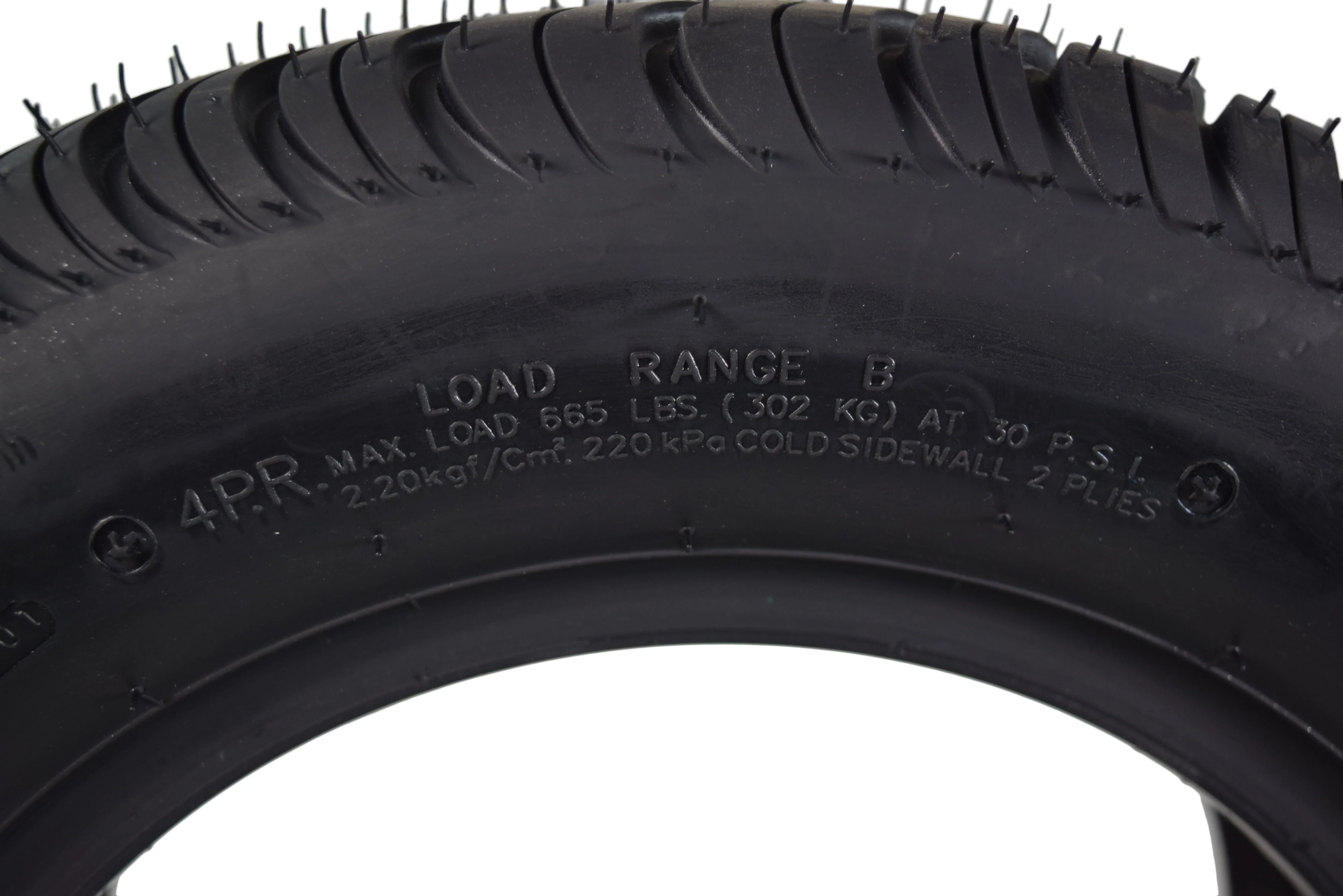 Kenda 277010N4 205/50 - 10 Pro Tour 4 Ply Tubeless Golf Cart Tires 2 Pack
