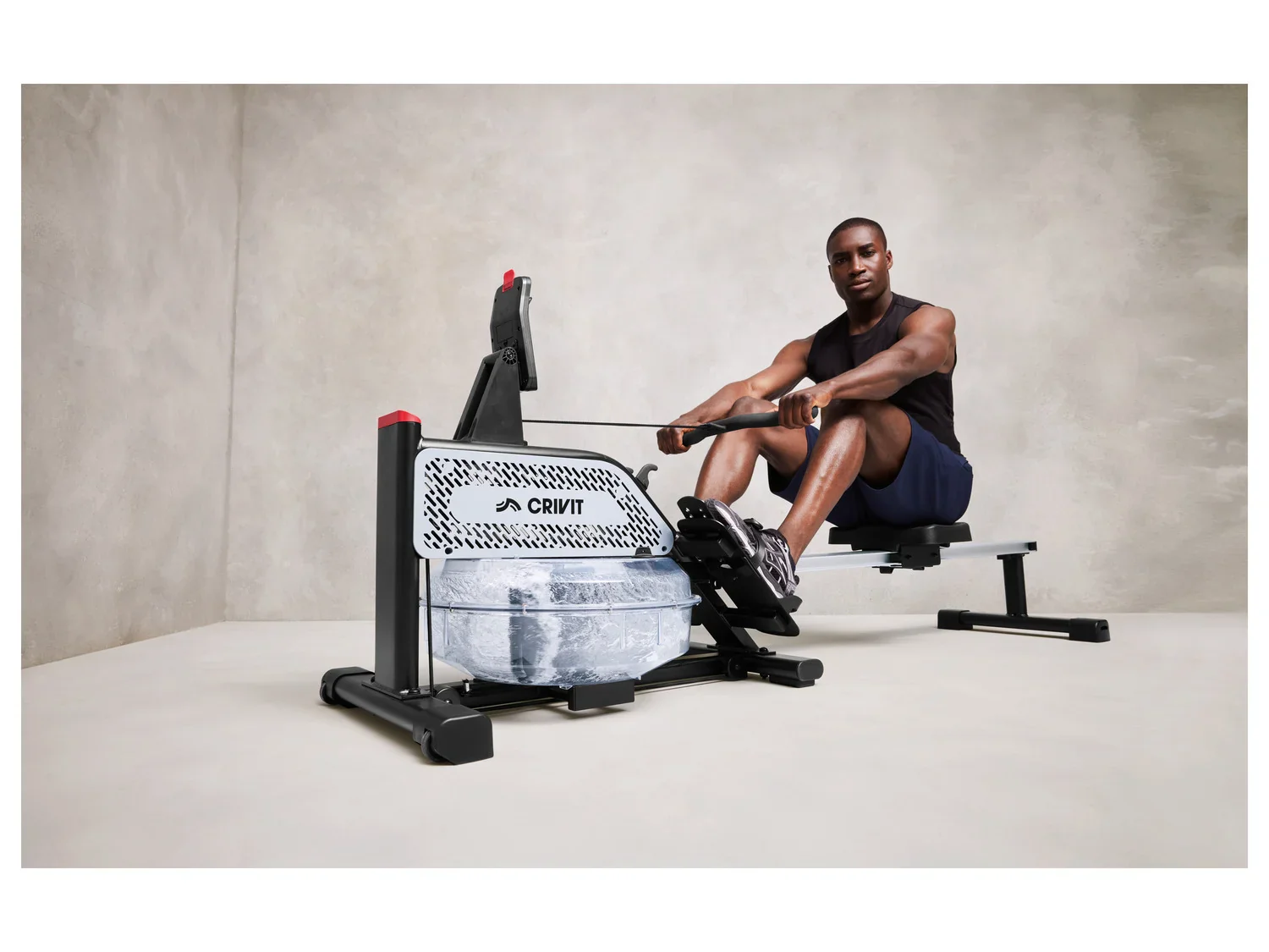 CRIVIT Rameur  eau connect